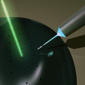 3D ‘nanobridges’ formed using electron beam writing with tiny jets of liquid precursor