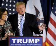 Sarah Palin endorses Donald Trump, resurrects “drill, baby, drill” theme