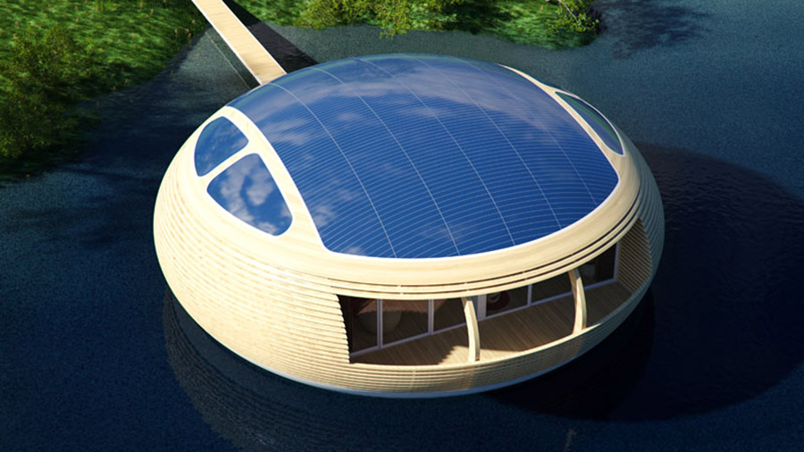 The WaterNest: An Eco-Friendly Floating House