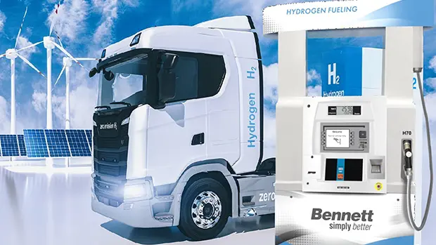 Bennett Unveils MaxFlow™ UHF Truck Dispenser for High-Speed Hydrogen Fueling