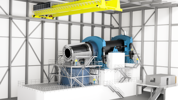 Main Bearings Test Bench Will Handle Giant Wind Turbines