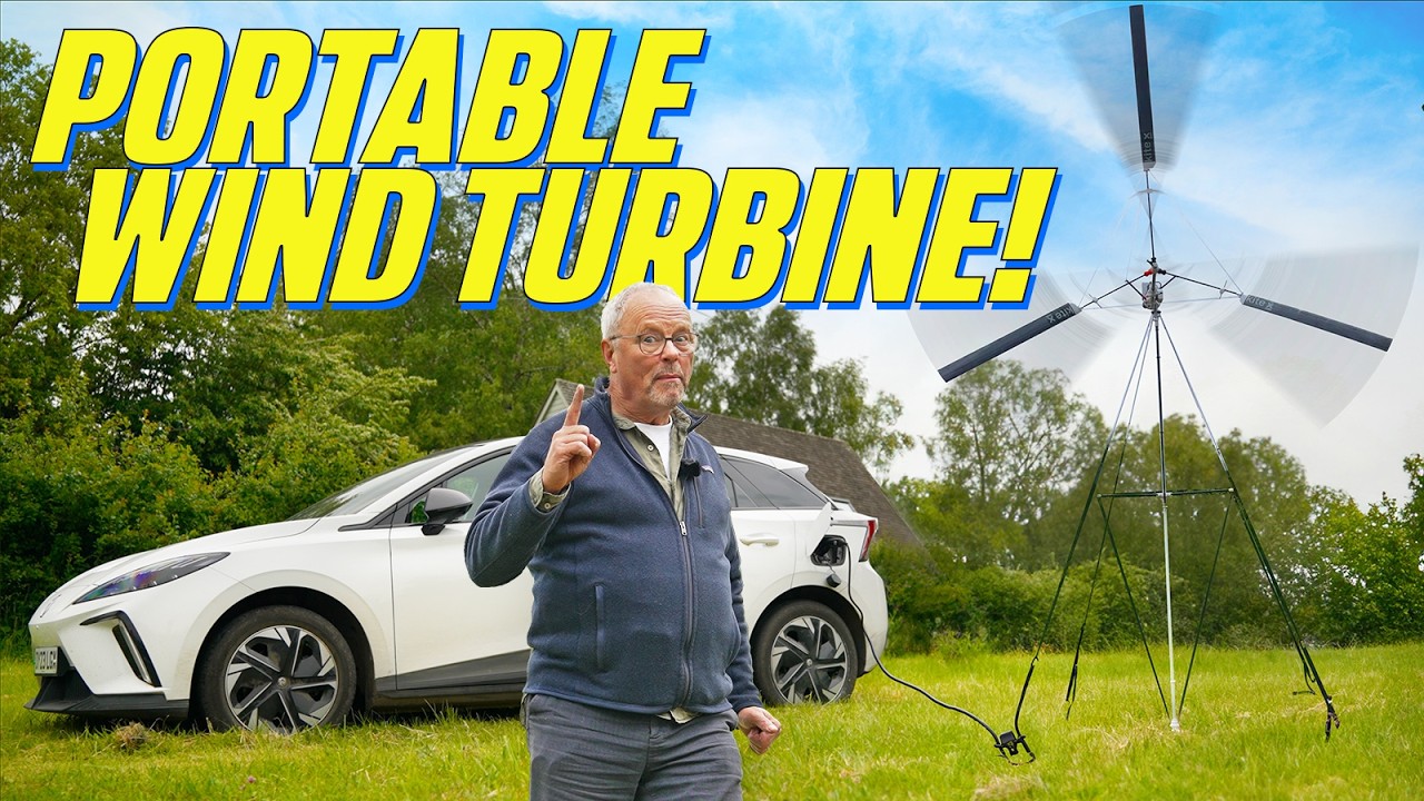 Charging an Electric Car with a DIY Wind Turbine?!