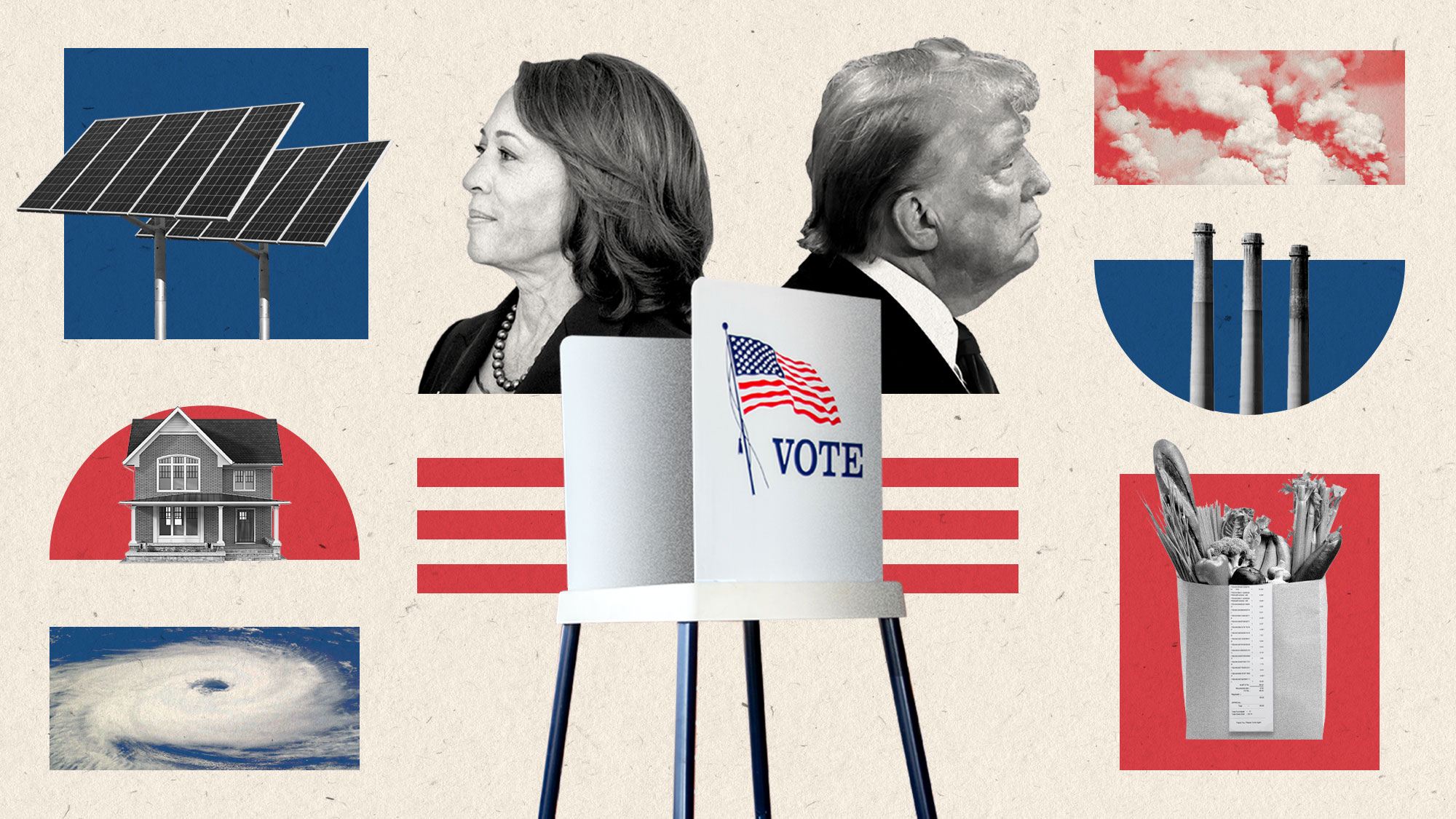 The climate stakes of the Harris-Trump election