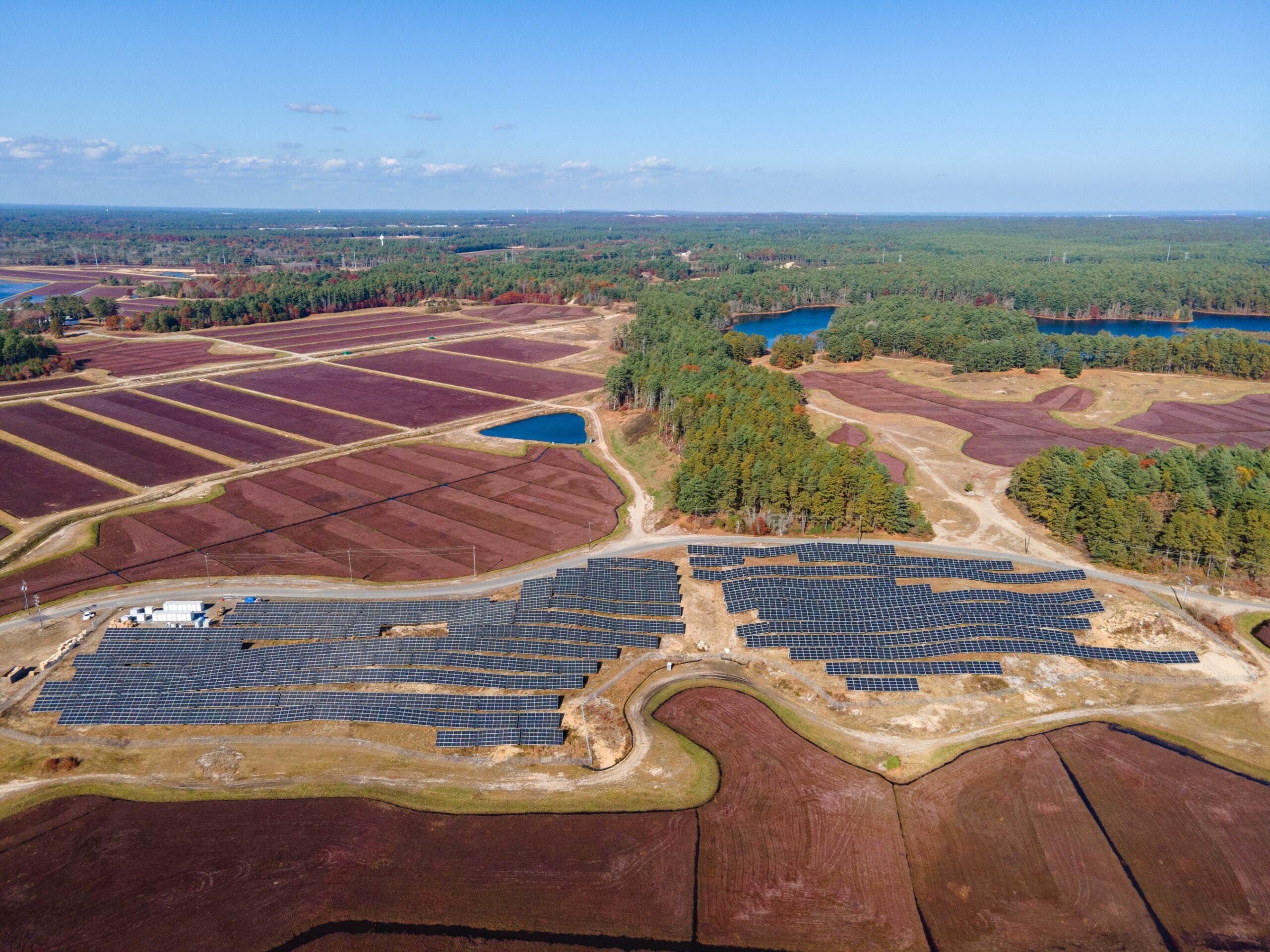 Carver Solar Project Turns Cranberry Bog into Power Source